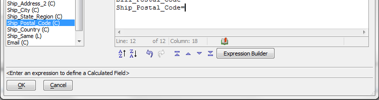 A Expressionbuilderaccess